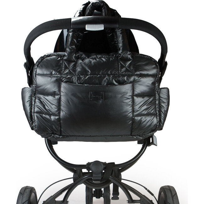 Soho Diaper Satchel, Black - Diaper Bags - 2