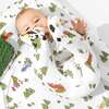 Christmas Tree Farm Bamboo Convertible Footie, White - Footie Pajamas - 7