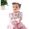 V Ruffle Top, Candy Canes - Shirts - 2