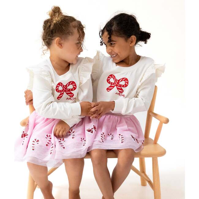 Tutu Skirt, Candy Canes - Tutus - 2