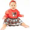 Tutu Skirt, Holiday Plaid - Tutus - 2