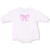 Sweatshirt,  Bubble with Bow AppliqueFrench Terry Pretty Bows - Rompers - 1 - thumbnail
