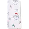 Swaddle Blanket, Vintage Santas - Swaddles - 3