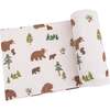 Swaddle Blanket, Sweet Brown Bears - Swaddles - 1 - thumbnail