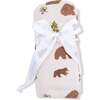Swaddle Blanket, Sweet Brown Bears - Swaddles - 2