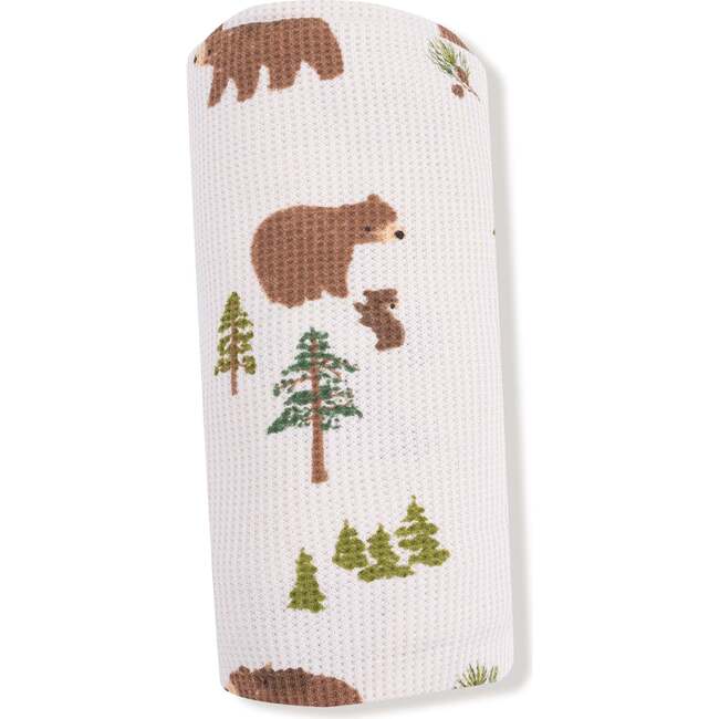 Swaddle Blanket, Sweet Brown Bears - Swaddles - 3