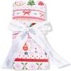 Swaddle Blanket, Sugar Plum Fairy Nutcracker Fair Isle Pink - Swaddles - 2