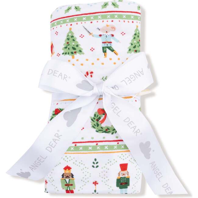 Swaddle Blanket, Nutcracker Fair Isle - Swaddles - 2