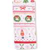 Swaddle Blanket, Sugar Plum Fairy Nutcracker Fair Isle Pink - Swaddles - 3