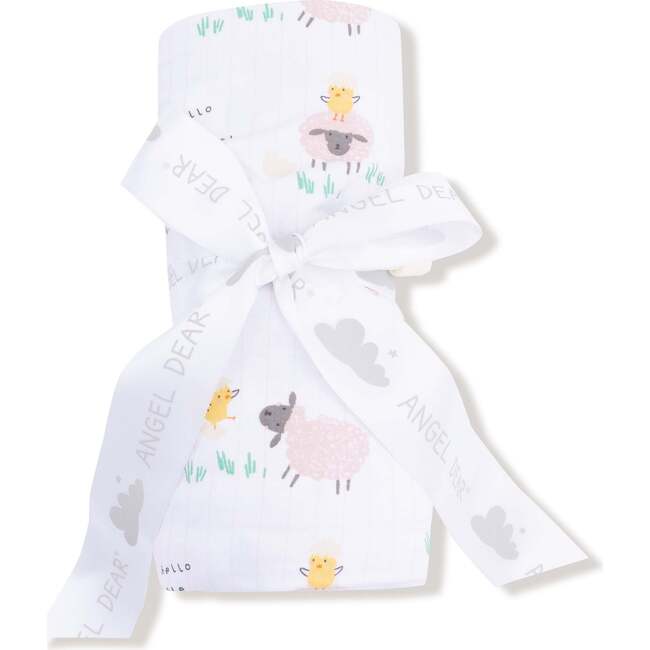 Swaddle Blanket, Just Hatched Pink - Swaddles - 2
