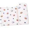 Swaddle Blanket, Footballs and Stars - Swaddles - 1 - thumbnail