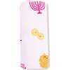 Swaddle Blanket, Hanukkah Pink - Swaddles - 3