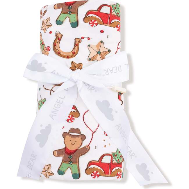 Swaddle Blanket, Cowboy Christmas Cookies - Swaddles - 2