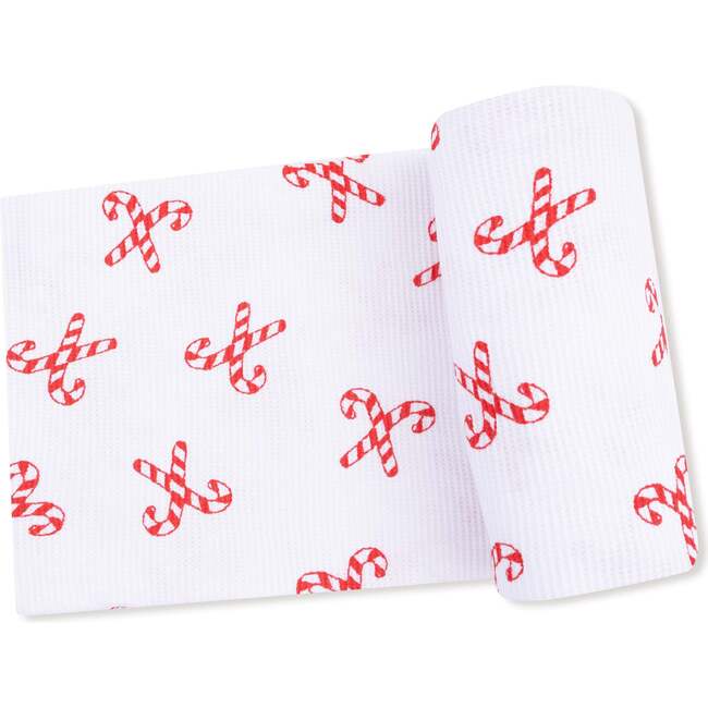 Swaddle Blanket, Candy Canes