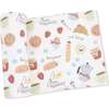 Swaddle Blanket, Bonjour Breakfast - Swaddles - 1 - thumbnail