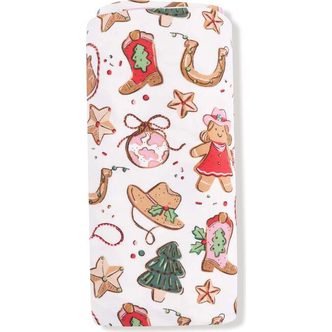Swaddle Blanket, Cowgirl Christmas Cookies - Swaddles - 3