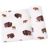Swaddle Blanket, Bison - Swaddles - 1 - thumbnail