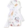 Swaddle Blanket, Bonjour Breakfast - Swaddles - 2