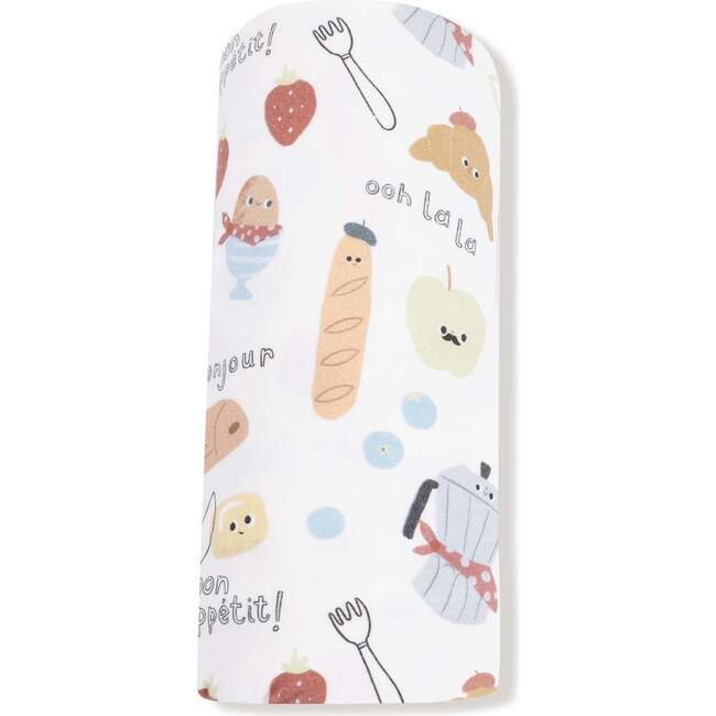 Swaddle Blanket, Bonjour Breakfast - Swaddles - 3