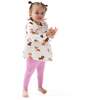Ruffle Tunic and Leggings, Best Friend Dogs French Terry Pink - Mixed Apparel Set - 2