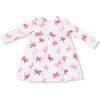 Simple Dress + Bloomer, Candy Cane Bows - Dresses - 3