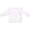 Ruffle Sweatshirt, Hanukkah Pink - Sweatshirts - 2