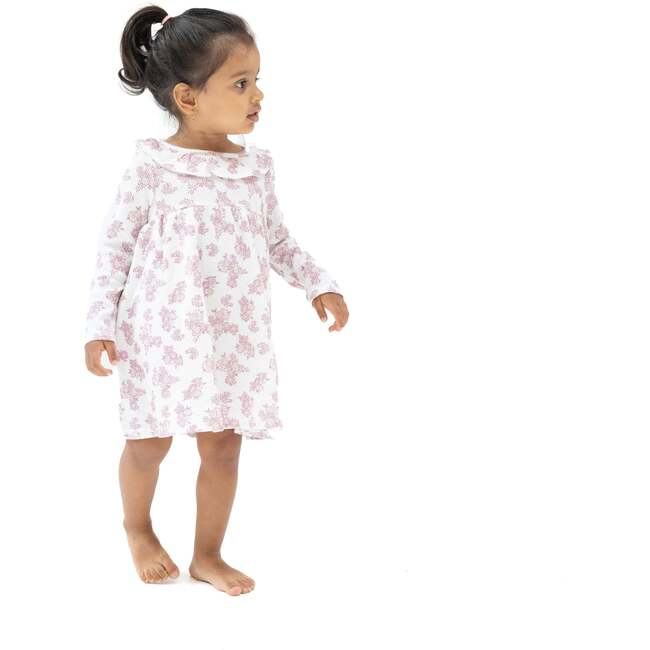 Ruffle Collar Dress with Bloomer, Countryside Coreopsis - Dresses - 2
