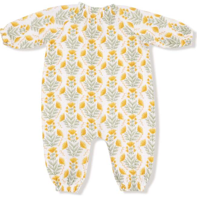 Peasant Romper, Winter Dandelions