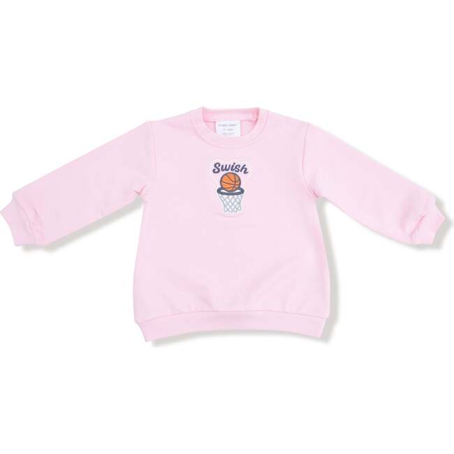 Pink Oversized Sweatshirt, Varsity Pink