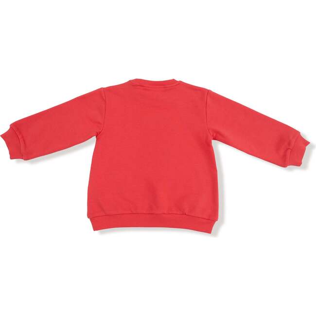 Puffy Long Sleeve Oversized Sweatshirt + Flared Pants, Candy Canes - Mixed Apparel Set - 3