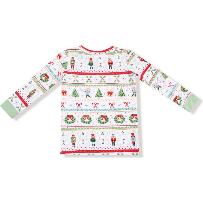Long Sleeve Loungewear Set, Nutcracker Fair Isle - Mixed Apparel Set - 3