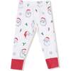 Long Sleeve Loungewear Set, Vintage Santas - Mixed Apparel Set - 5