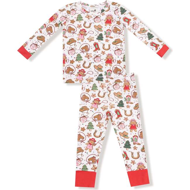 Long Sleeve Loungewear Set, Cowgirl Christmas Cookies