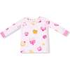 Long Sleeve Loungewear Set, Hanukkah Pink - Mixed Apparel Set - 2