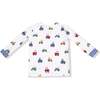 Long Sleeve Loungewear Set, Mini Tractors - Mixed Apparel Set - 4
