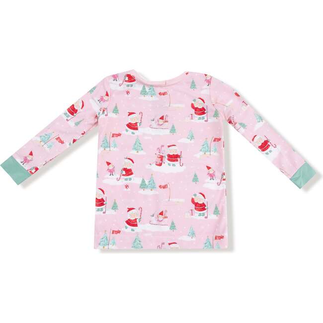 Long Sleeve Loungewear Set, Golfing Mrs. Clause and Elves - Mixed Apparel Set - 2