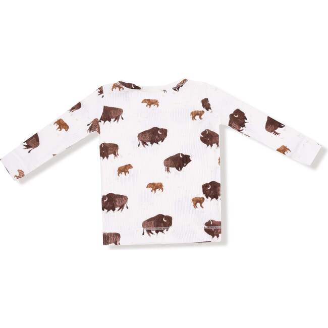 Long Sleeve Loungewear Set, Bison - Mixed Apparel Set - 3