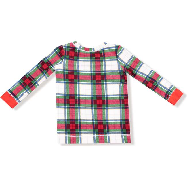 Long Sleeve Loungewear Set, Holiday Plaid - Mixed Apparel Set - 4