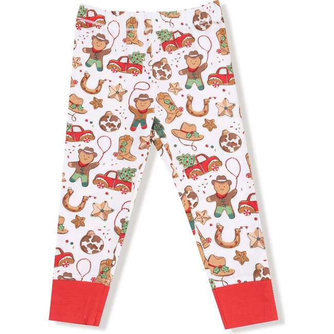Long Sleeve Loungewear Set, Cowboy Christmas Cookies - Mixed Apparel Set - 4