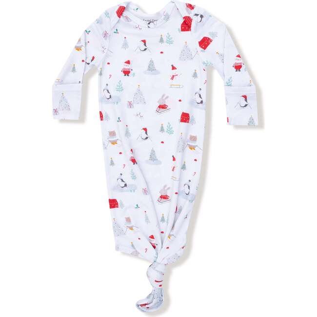 Knotted Gown, Santa Ski Friends