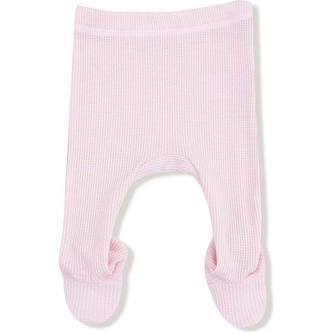 Long Sleeve Kimono & Footed Pant, Basics Veiled Pink - Mixed Apparel Set - 3