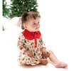 Long Sleeve Cowgirl Bodysuit Dress, Cowgirl Christmas Cookies - Dresses - 2