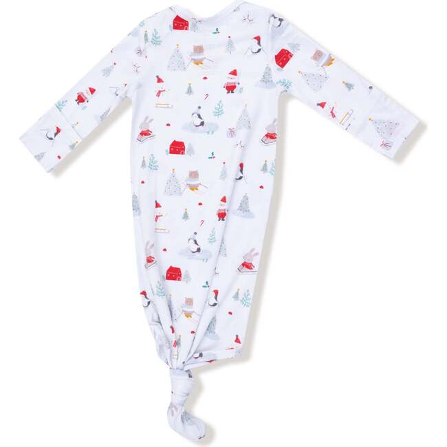 Knotted Gown, Santa Ski Friends