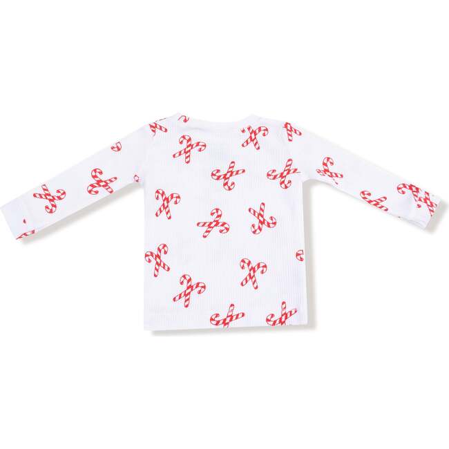 Long Sleeve Loungewear Set, Candy Canes - Mixed Apparel Set - 4