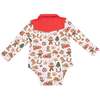 Long Sleeve Cowboy Bodysuit, Cowboy Christmas Cookies - Onesies - 2