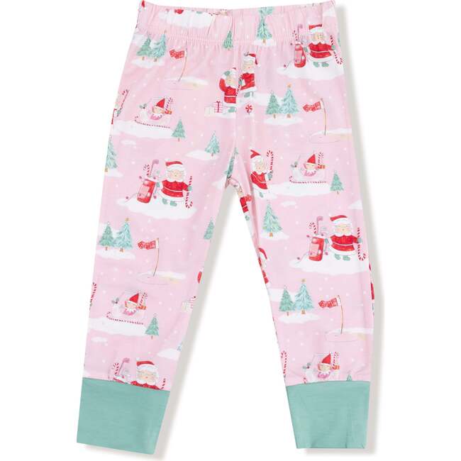 Long Sleeve Loungewear Set, Golfing Mrs. Clause and Elves - Mixed Apparel Set - 4