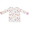 Long Sleeve Loungewear Set, Bonjour Breakfast - Mixed Apparel Set - 3