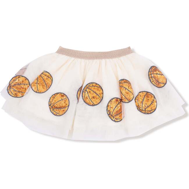Oatmeal Tutu Skirt, Varsity Orange