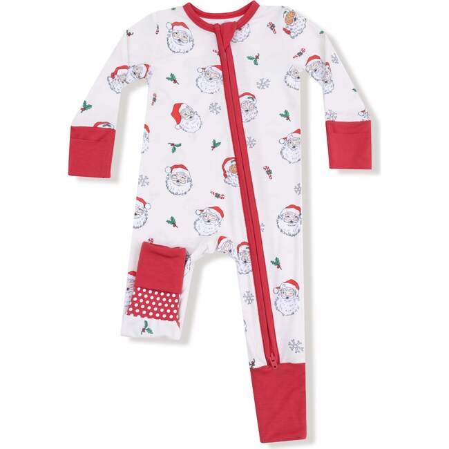 Convertible Romper, Vintage Santas