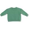 Drop Sleeve Bear Sweatshirt with Rib Cuffs, Holiday Plaid - Sweatshirts - 3